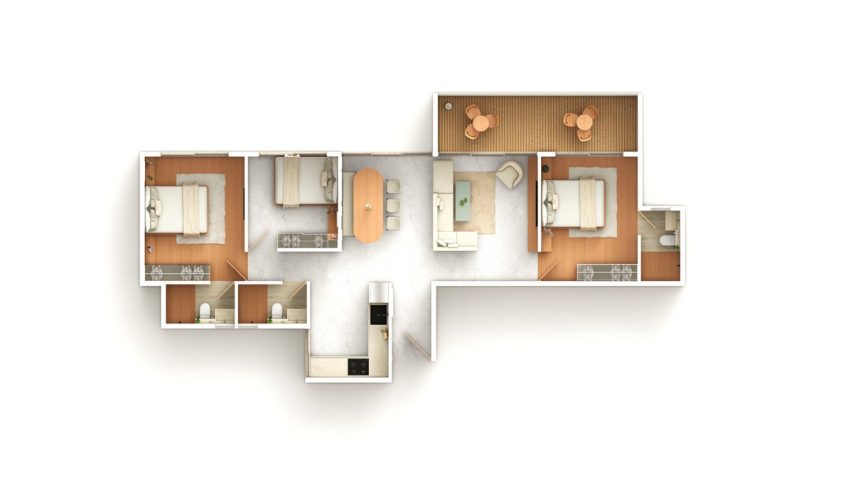 3BHK-2D